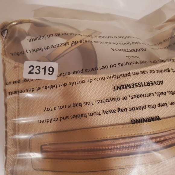 ISAAC MIZRAHI Beige canvas  shoulder  bag - Picture 12 of 12